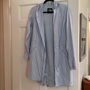 North Face raincoat